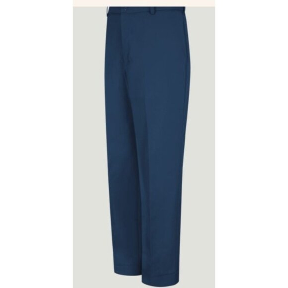 Red Kap Mens Navy Work Pants Style #PT20 Size 33W x 34L Career Construction - Picture 3 of 11